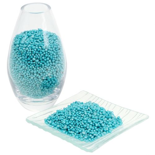 Floristik24 Granule 2mm - 4mm Turquoise Brilliant Light 1l