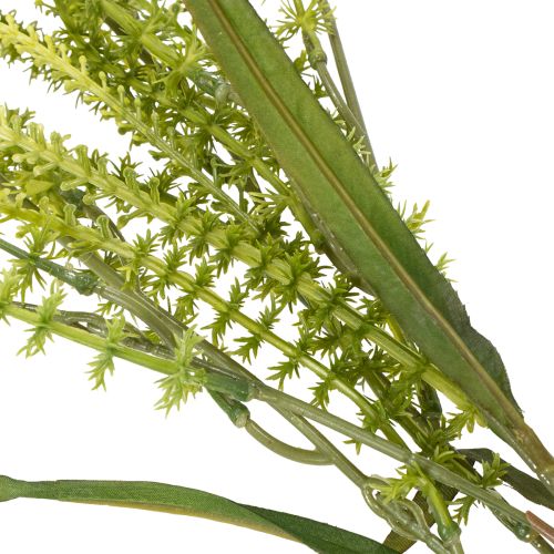 položky Umelá rastlina so zelenými štetinami prosa pre elegantné závesné dekorácie, štýlové doplnky do miestnosti, 114 cm