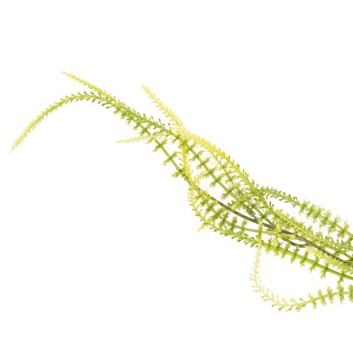 položky Umelá rastlina so zelenými štetinami prosa pre elegantné závesné dekorácie, štýlové doplnky do miestnosti, 114 cm