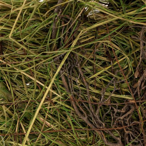 položky Dekoratívny košík, trávový výplet, prírodný veľkonočný dekoračný košík, darčekový košík, 29 cm