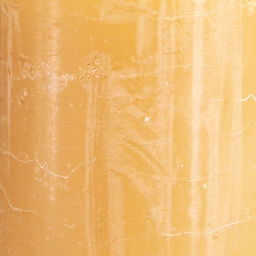 položky Sada sviečok XXL na stĺp, medová farba, vytvára útulnú atmosféru, 85x200 mm, doba horenia 100 hodín, balenie po 2 kusoch