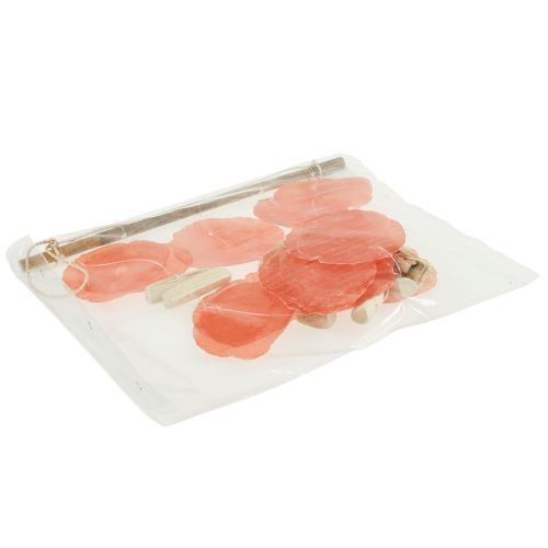 položky Závesná dekorácia Maritim Capiz mušle naplavené drevo 28x66cm