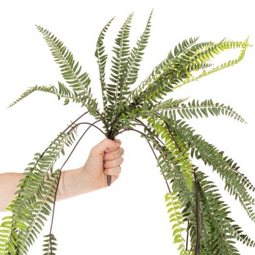 Umelá papraď, ozdobná vetvička papradia na prilepenie a zavesenie, 118 cm | Floristik24.sk