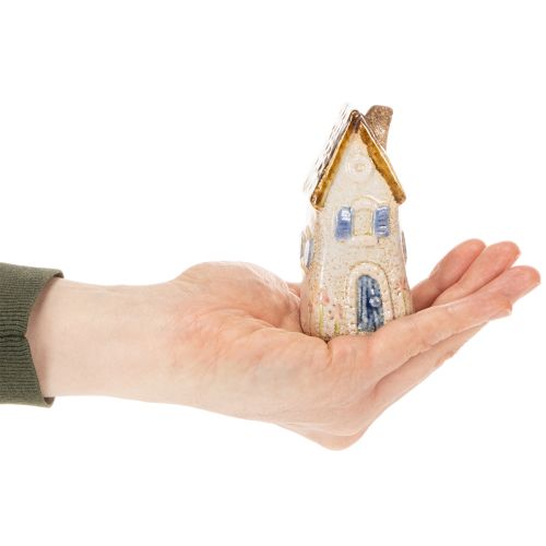 položky Keramická bytová dekorácia do interiéru a kvetináčov. Ideálny darček. 10 cm, 3 kusy.