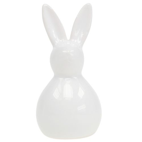 Králik keramický biely 7,5cm 6ks | Floristik24.sk