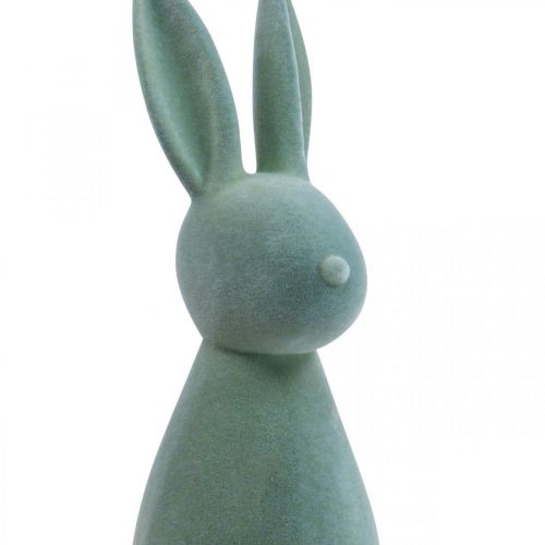 položky Ozdobný zajačik dekoratívny veľkonočný zajačik strakatý šedozelený V47cm