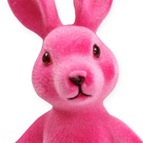 položky Zajačik flockovaný ružový 30cm