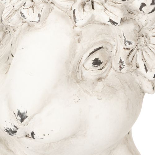 položky Dekoratívny králik s detailným dizajnom pre nadčasové jarné a veľkonočné nápady, 34 cm