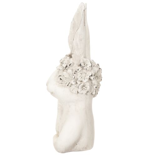 položky Dekoratívny králik s detailným dizajnom pre nadčasové jarné a veľkonočné nápady, 34 cm