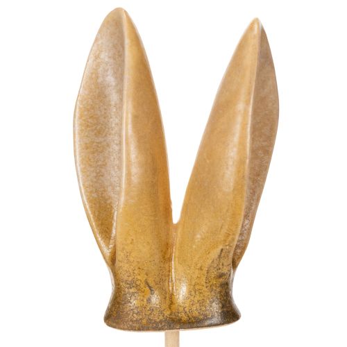 položky Veľkonočné dekorácie, zajačie uši, nostalgické záhradné kolíky na skrášlenie záhrady na Veľkú noc, 35 cm, 2 kusy