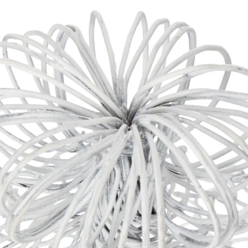 položky Drôtený zvonček z vintage drôtu na rustikálne dekorácie stola, 23 cm