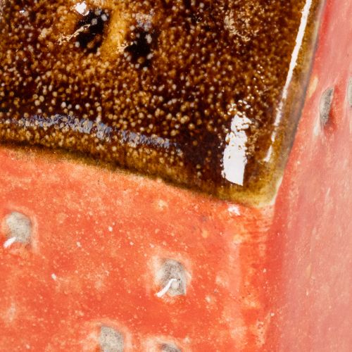 Dekoratívny keramický domček na parapet, 10 cm, 3 kusy | Floristik24.sk