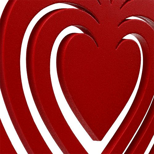 položky Srdce červené z peny 40cm