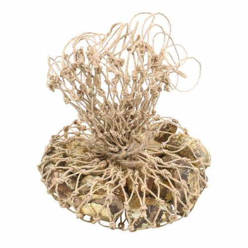 Floristik24 Drevené srdiečka prírodné, zlaté, strieborné mangové drevo 3,5-4,2cm × 3,6-4,5cm 18 ks