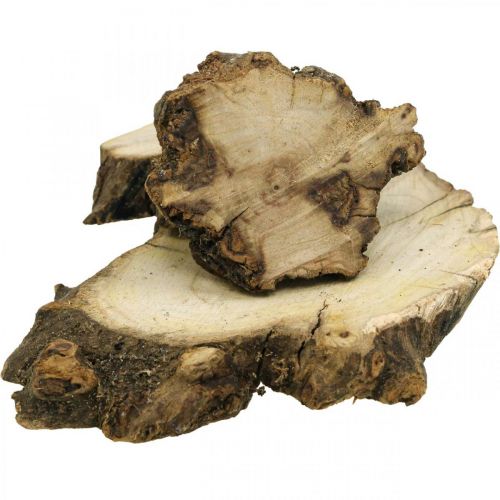 položky Drevené kotúče deko koreňové drevo posypové dekoračné drevo 3-8cm 500g