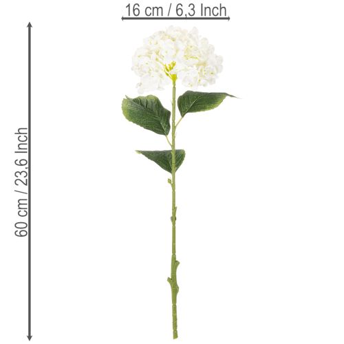 Umelý kvet hortenzie s dlhou stonkou 60 cm | Floristik24.sk