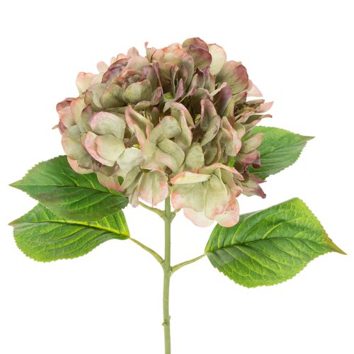 Umelý dekoratívny kvet hortenzie so stonkou, 46 cm kúpiť | Floristik24.sk