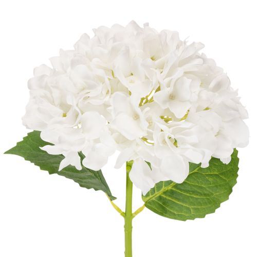 Umelý kvet hortenzie s dlhou stonkou na dekoráciu, 48 cm