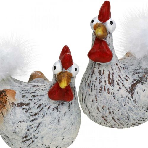 položky Veľkonočné sliepky Funny Chickens Deco Ceramic 4ks