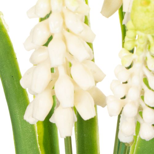 položky Váza s umelým kvetom hyacint pre elegantnú dekoráciu stola a štýlový vzhľad 20 cm