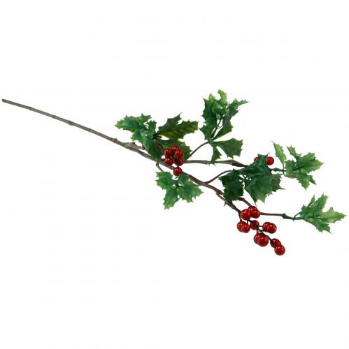 položky Ilex Artificial Holly Berry Branch Red Bobule 75cm