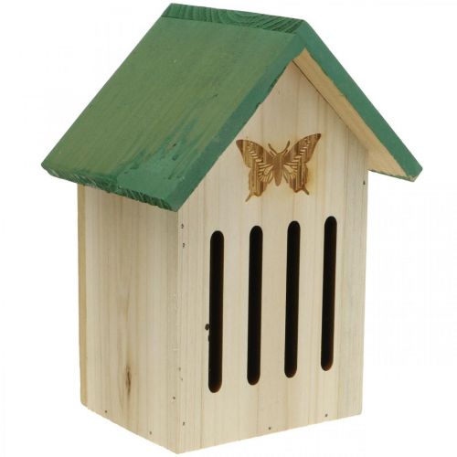 Floristik24 Hotelové drevo proti hmyzu, domček pre hmyz, pomôcka na hniezdenie motýľ V21,5cm