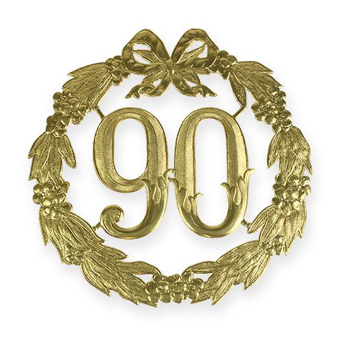 Výročie číslo 90 v zlate