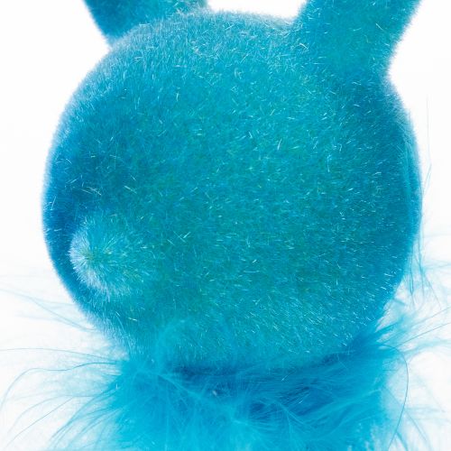 položky Veľkonočná dekorácia na poličku v tvare zajačika, ideálna ako pôvabná jarná dekorácia na stôl, 27 cm, 2 kusy