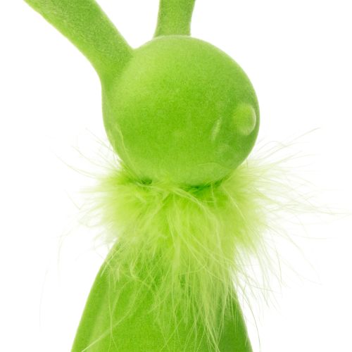 položky Dekoratívna figúrka veľkonočného zajačika na poličku na slávnostné jarné dekorácie v dome 36 cm 2 ks