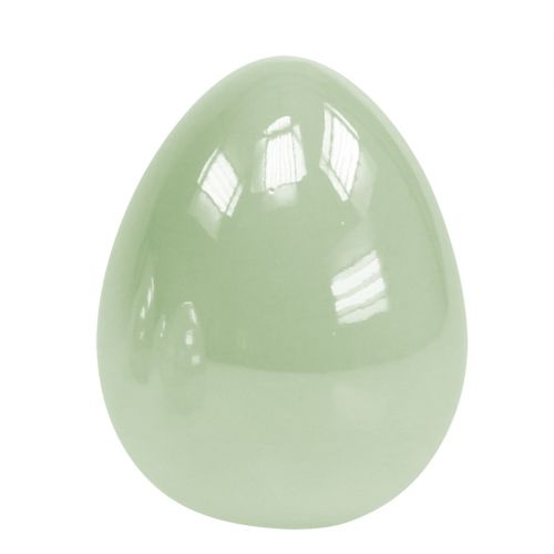 položky Keramické vajíčko stojace pastelovo zelené 8,5cm 4ks