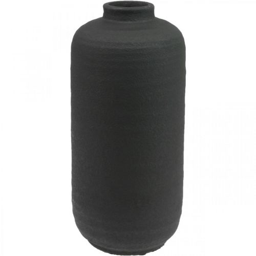 položky Keramická váza Čierna Dekoračné vázy Rustikálne Ø15,5cm H34cm