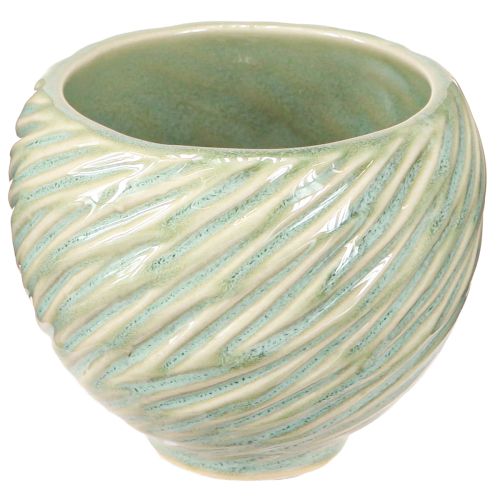 položky Keramické misky v prevedení zelená špirála Ø9cm V7cm 4ks