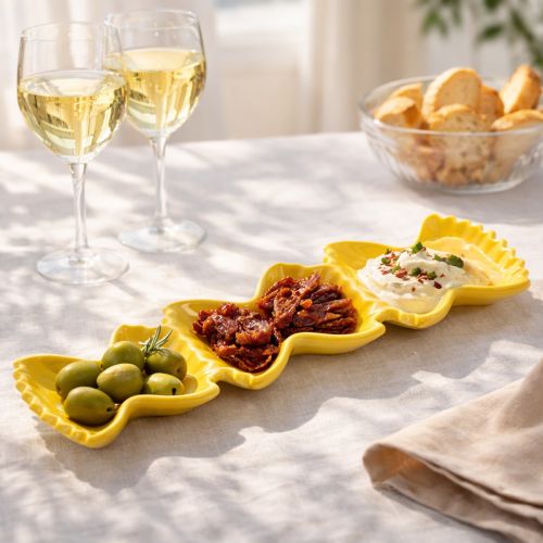 položky Keramická miska na namáčanie cestovín. Perfektné servírovacie riešenie pre kreatívne prestieranie a oslavy. 31 cm