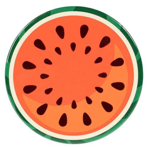 položky Sada podložiek pod poháre s ovocím, ovocný dizajn, dekorácia stola, kuchyňa a obývačka, 10 cm, 6 kusov