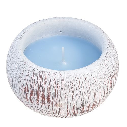 Citronella Candle Blue Keramická miska Vintage Balcony V8cm