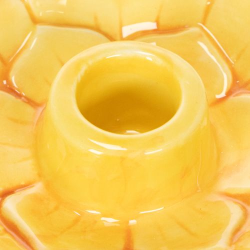 položky Keramické svietniky v tvare kužeľa, ozdobný kvet pre štýlovú dekoráciu stola, 11 cm, 2 kusy