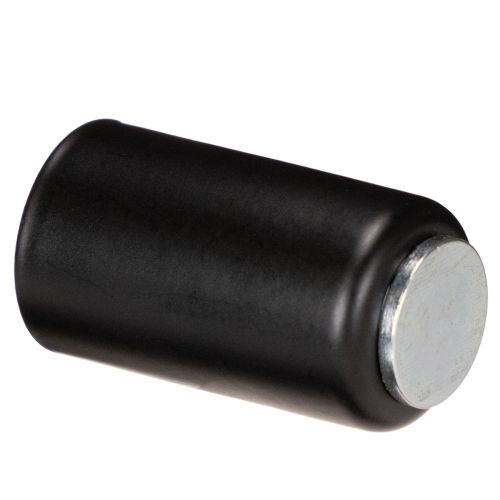 Okrúhly magnetický svietnik, matný čierny, pre kužeľovité sviečky s priemerom 25 mm, 4 kusy | Floristik24.sk