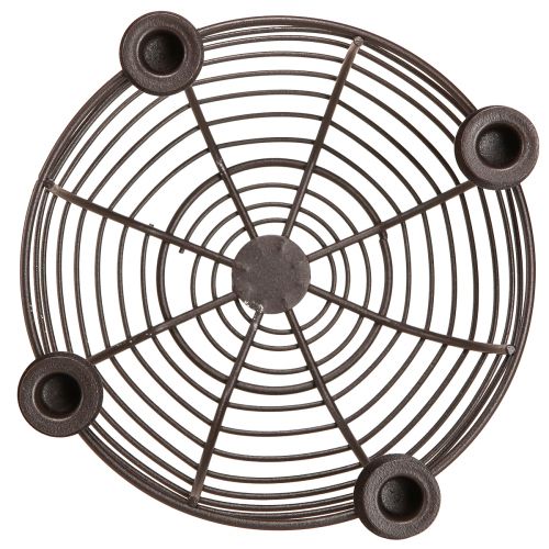 položky Svietnik na 4 sviečky dekoračná miska kovová hnedá Ø14cm