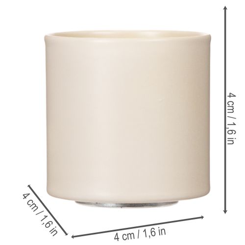 Magnetické svietniky na hrubé kužeľovité sviečky (4 cm), 4 kusy | Floristik24.sk