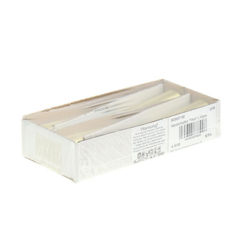 položky Svietnik na palicové sviečky úzky zlatý Ø2,2cm V15cm 4ks