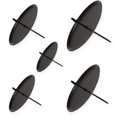 položky Svietnik hnedý rôzne veľkosti 4ks