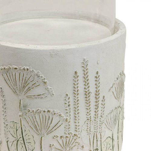 položky Svietnik lampáš sklenený s podstavcom Ø17cm V32cm