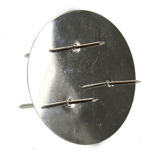 Floristik24 Svietnik strieborný Ø6cm 12ks