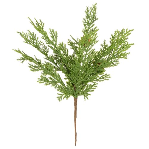 Umelý borovicový konár so šiškami, 28 cm, 6 kusov | Floristik24.sk