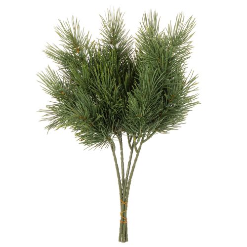 Umelý borovicový konár na zimnú dekoráciu, 40 cm, 4 kusy | Floristik24.sk