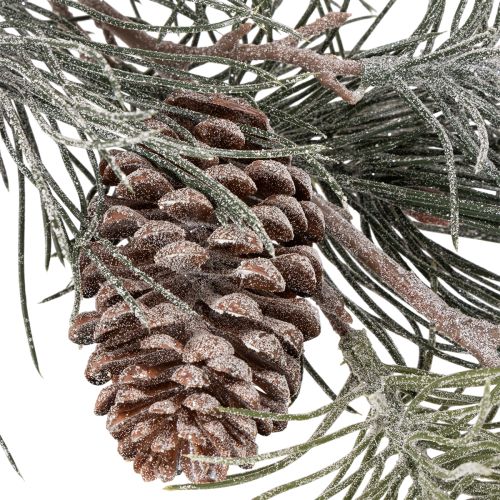 Umelý borovicový konár so šiškami a dlhým ihličím 105 cm | Floristik24.sk