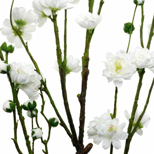 položky Cherry Blossom Branch White Umelá dekoračná vetvička z čerešňového kvetu jarná dekorácia