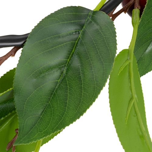 položky Umelá girlanda s čerešňami. Ideálna na prírodnú dekoráciu miestnosti. Kvetinový vzhľad. 160 cm.