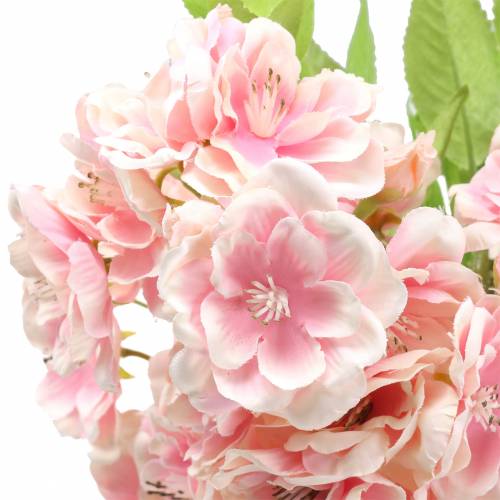 položky Konár z čerešňového kvetu ružový 44cm 3ks