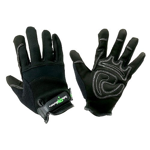 Syntetické rukavice Kixx Lycra veľkosť 10 čierne